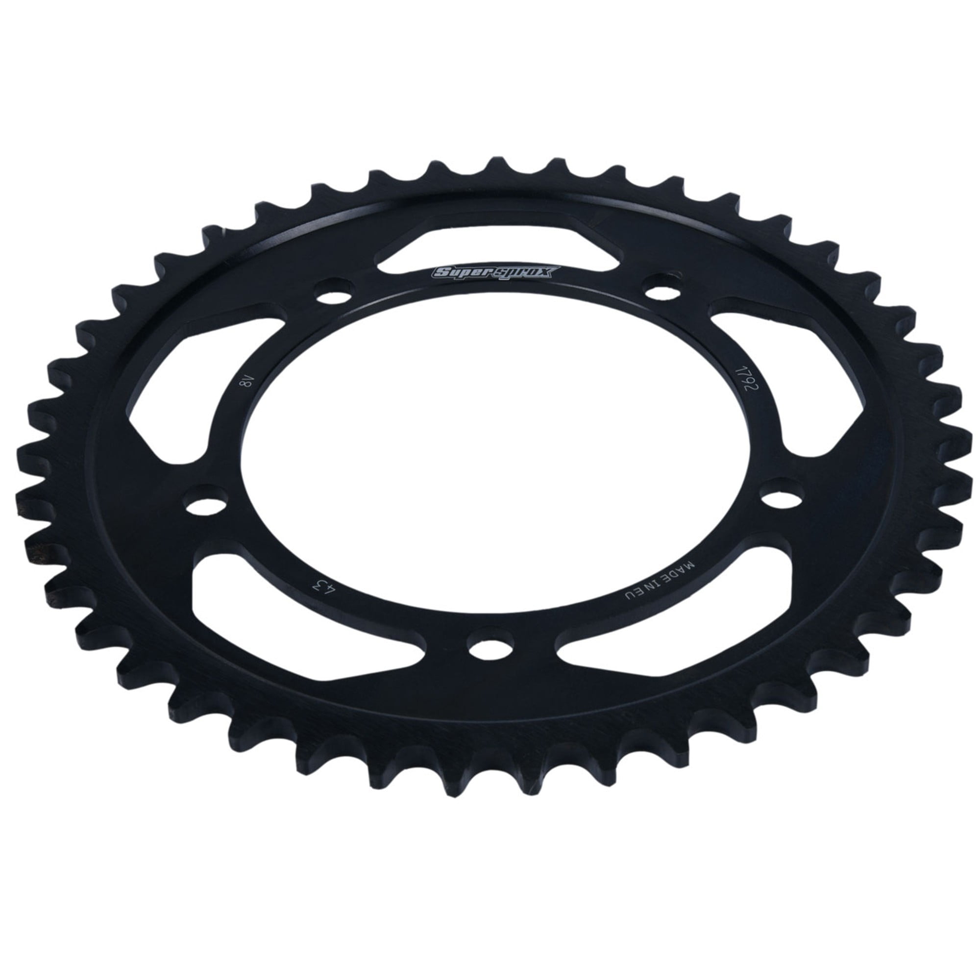 Supersprox Edge Rear Sprocket 43 Tooth (RFA-1792-43-BLK)
