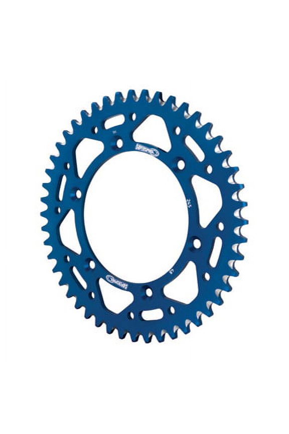 Rear Aluminum Sprocket 49 Tooth Blue for Yamaha WR250F 2015-2017