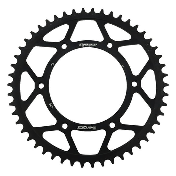 Supersprox Rear Steel Sprocket Black 50T For Husaberg 300 TE 11-17, 250 FC