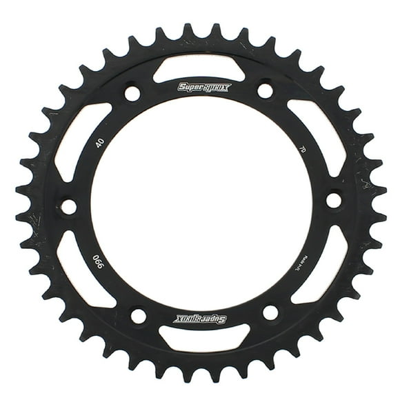 Supersprox 40 Tooth Steel Rear Sprocket (RFE-990-40-BLK)