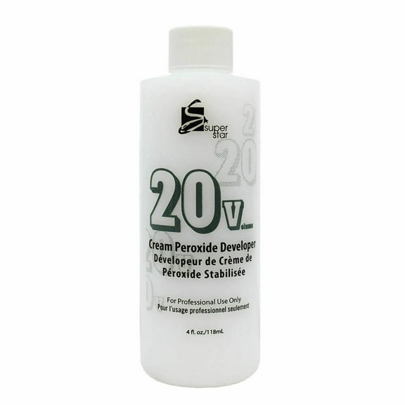 Superstar 20 Volume Cream Peroxide Developer 4 oz