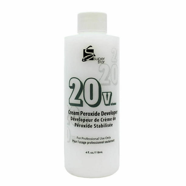 Superstar Cream Peroxide Developer 20 Volume, 4 oz - Easy to Use