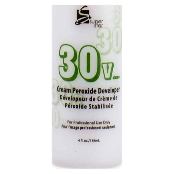 Superstar 30 Volume Cream Peroxide Developer, 4 oz