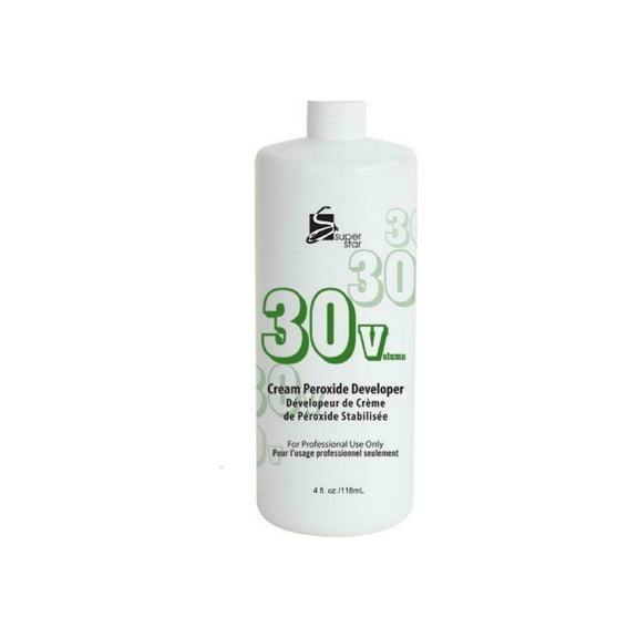 Superstar 30 Volume Cream Peroxide Developer, 4 oz