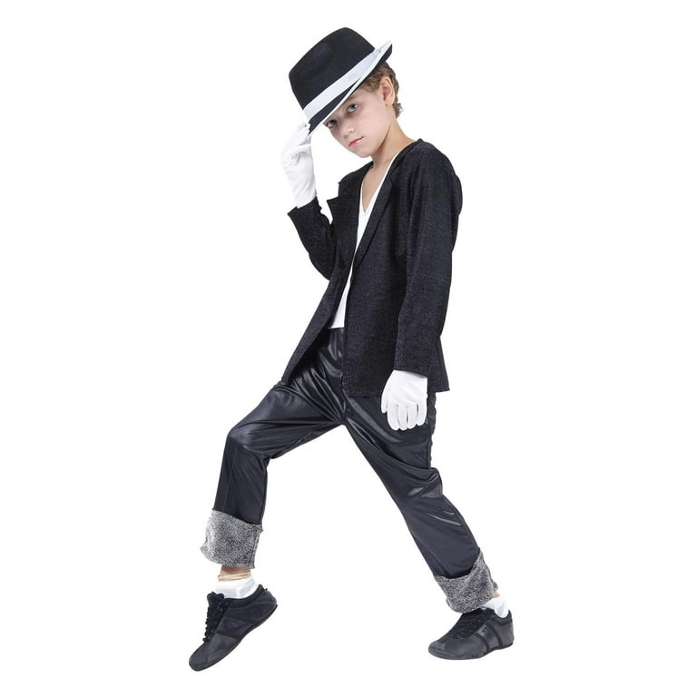 Superstar Billie Jean Michael Jackson Childrens Costume Superstar Billie Jean Michael Jackson Childrens Costume