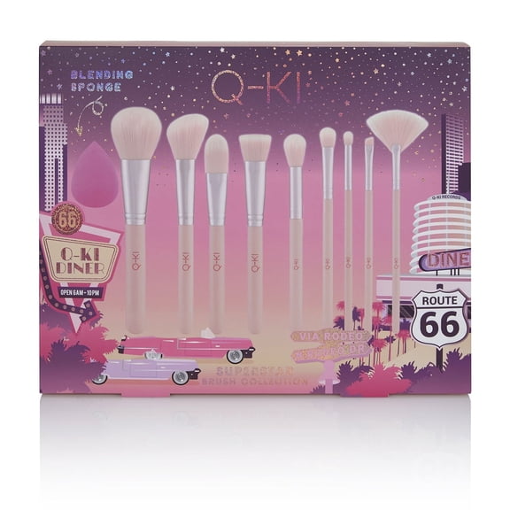 Superstar Brush Collection - Eco Packaging by Q-KI for Women - 1 Pc Makeup