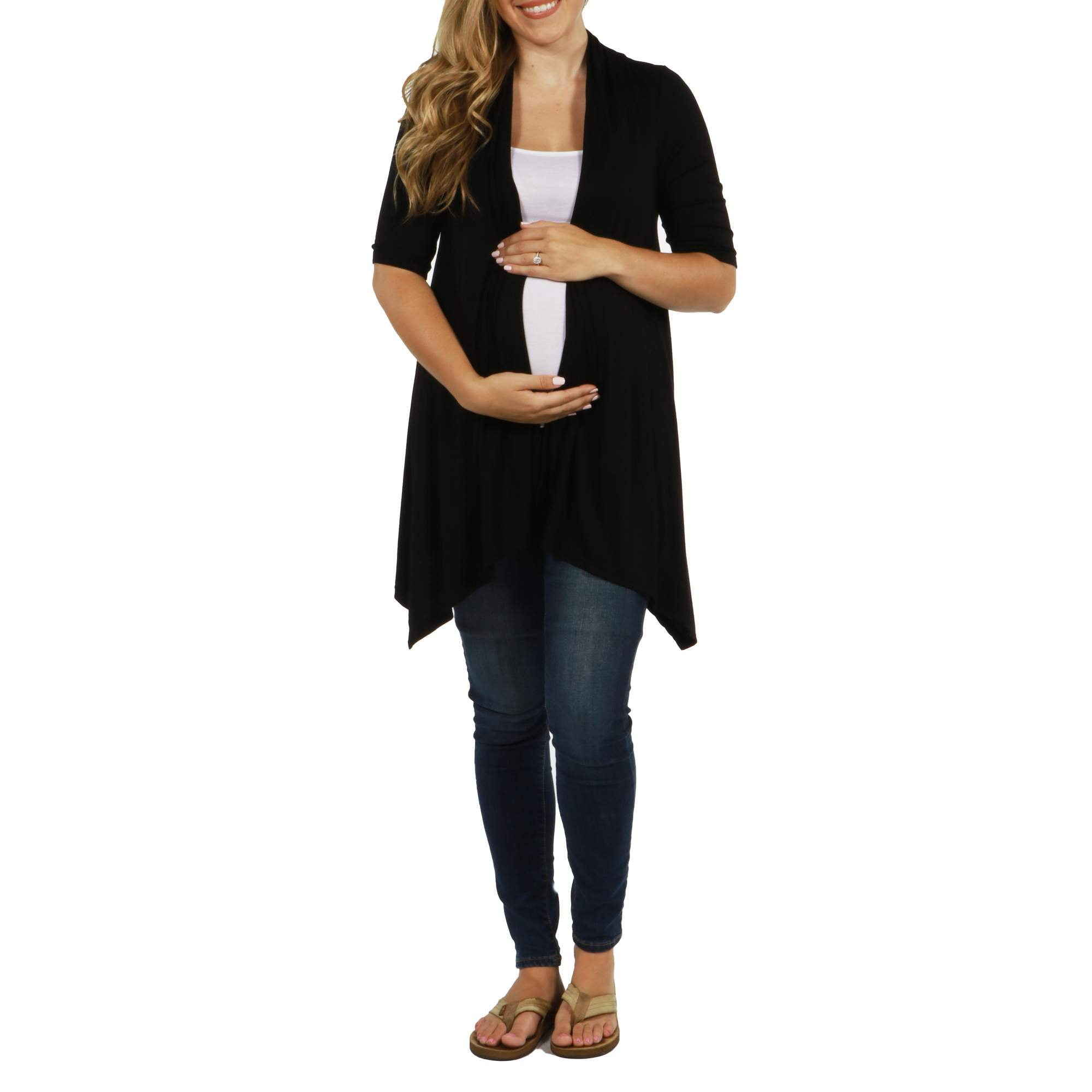Superstar Maternity Cardigan Shrug -- Available in Plus Sizes - Walmart.com