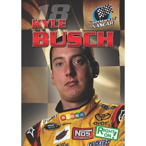 Superstars of NASCAR: Kyle Busch (Paperback)