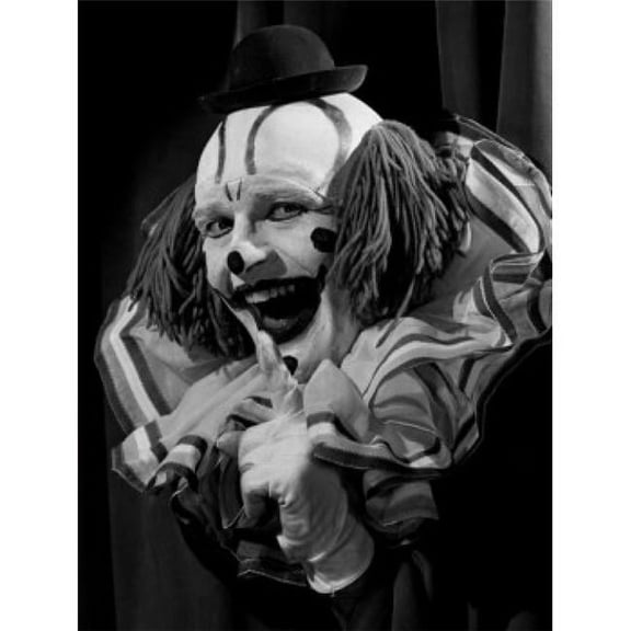 Superstock SAL255417073 Portrait of Clown Poster Print, 18 x 24