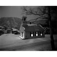 thumbnail image 1 of Superstock SAL255424056LARGE USA New Hampshire Stark Church & Covered Bridge At Night Poster Print, 24 x 36 - Large, 1 of 1