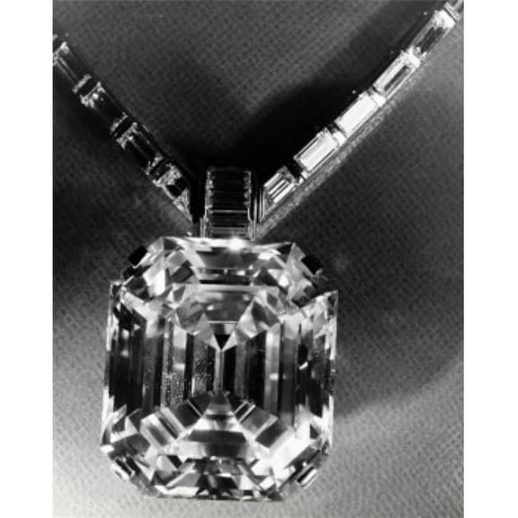 Superstock SAL25549702LARGE Close-Up of A Diamond Necklace Poster Print, 24 x 36 - Large