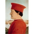 thumbnail image 1 of Superstock SAL3810412661 Federico Da Montefeltro- The Duke of Urbino Piero Della Francesca, Ca.1415-1492 Italian Tempera On Wood Galleria Degli Uffizi Florence Italy Poster Print, 18 x 24, 1 of 1