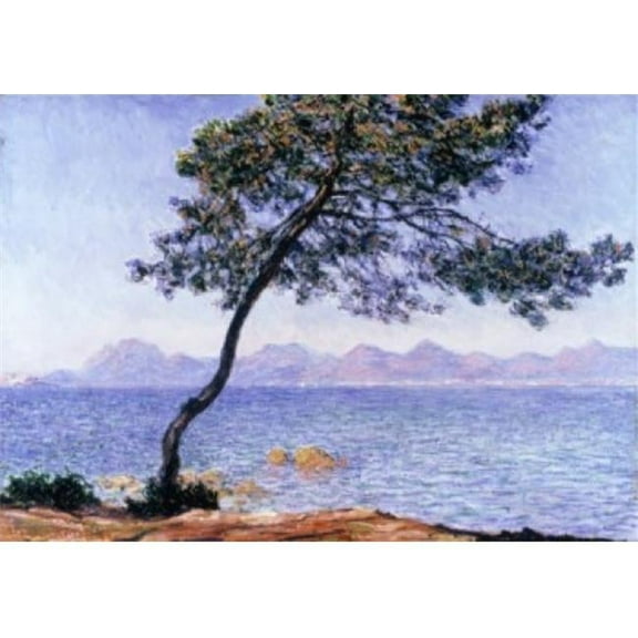 Superstock SAL900103144 Cap DAntibes 1888 Claude Monet, 1840-1926 & French Oil On Canvas Courtauld Institute & Galleries London Poster Print, 18 x 24