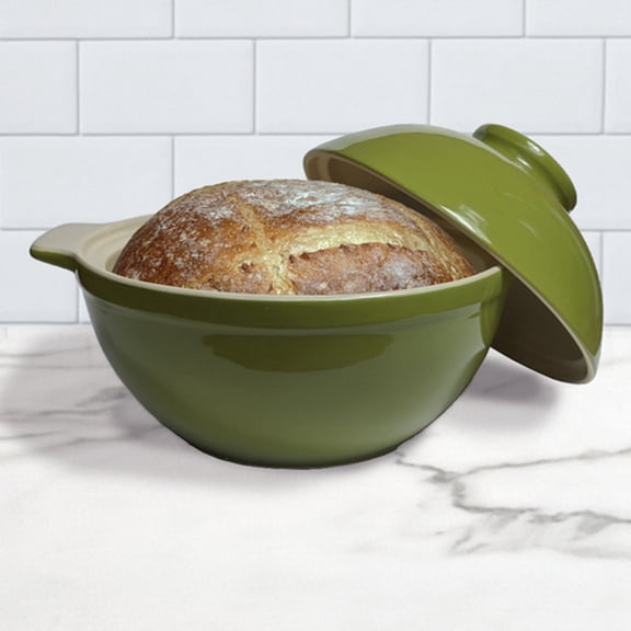 Superstone Bread Dome | Green Glaze