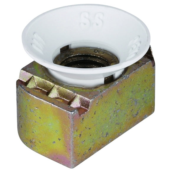 Superstrut 1/4 In. Nylon Cone Case Hardened Steel Nut Channel Nut ZCM100-1/4-10