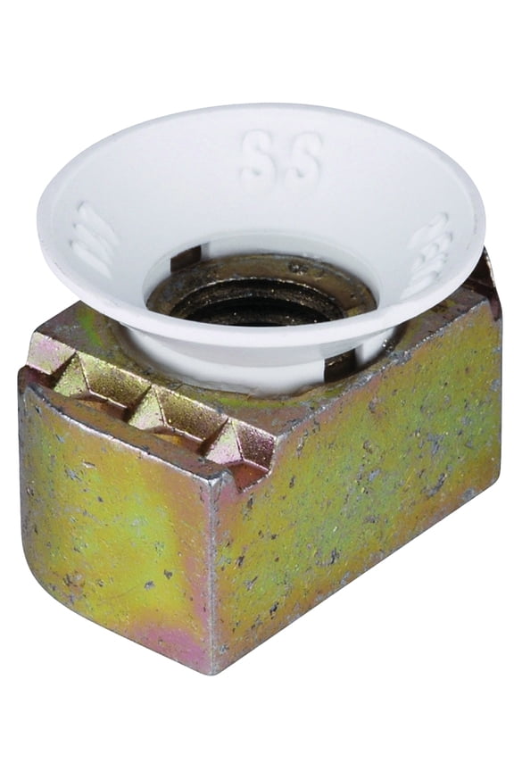 1/4 In. Nylon Cone Case Hardened Steel Nut Channel Nut ZCM100-1/4-10