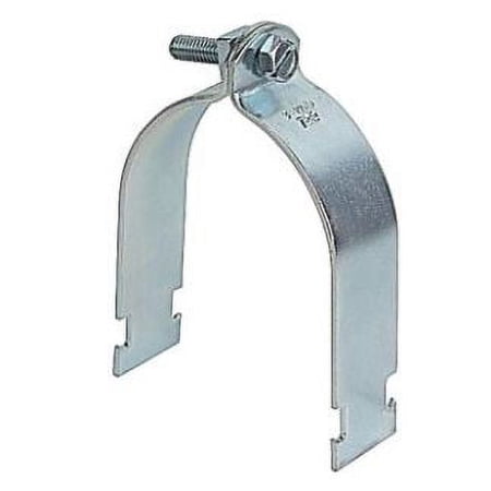 Superstrut 702 2 AL, Strut Pipe Strap, Rgd Cond Clp 2In 12Ga Aluminum, 1 PC