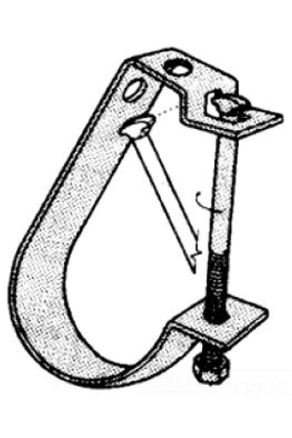 C711 3 J Conduit Hanger