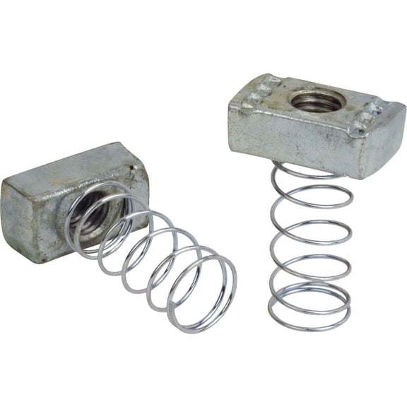 Superstrut 1/4 In. A-Series Self-Aligning Spring Nut - Easy Installation - 5 Pack