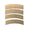 thumbnail image 1 of Supertape C Contour 3" Super tape 72 Pieces Hairpiece, Lace Wig Adhesive, Toupee Tape ., 1 of 3