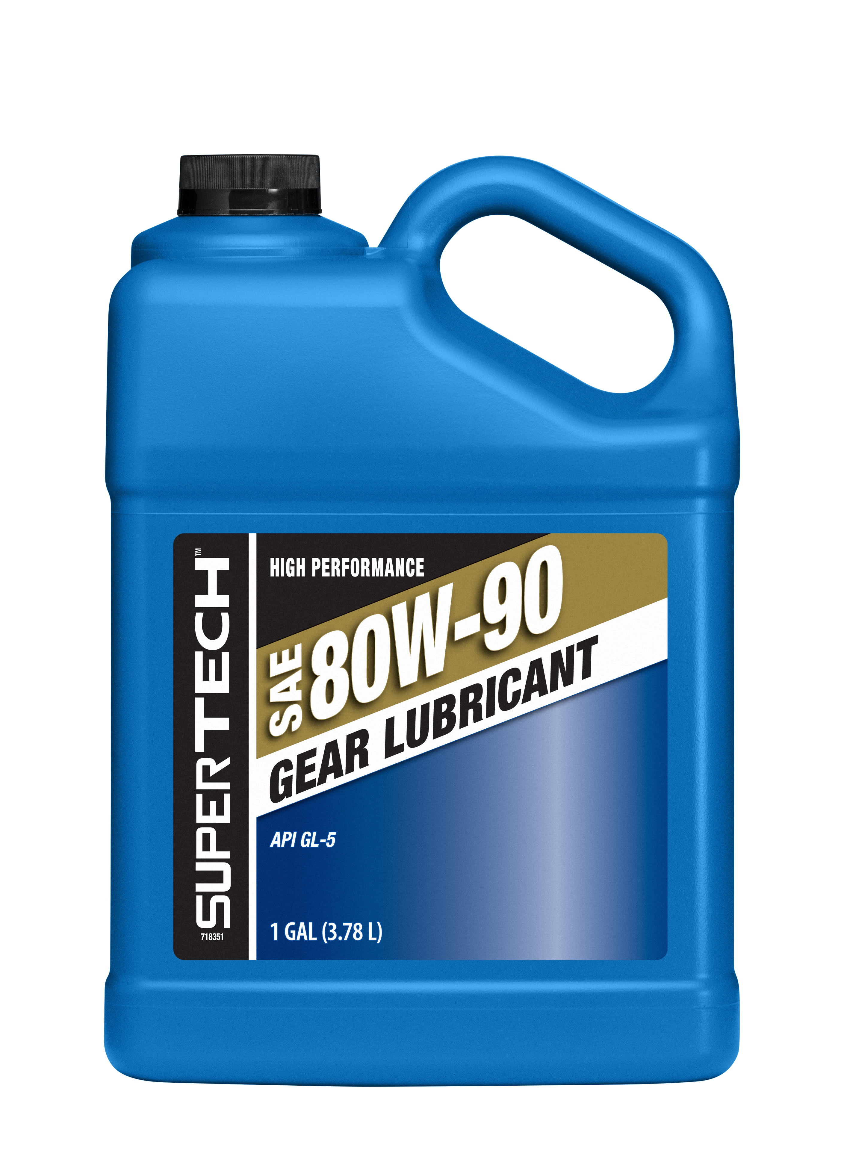 Supertech HP SAE 80W-90 Gear Oil, 1 Gal