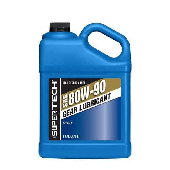 Supertech HP SAE 80W-90 Gear Oil, 1 Gal