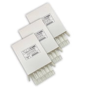 Supertek Test Tubes, 16 x 150 mm, 24 ml Capacity, 12 Per Pack, 3 Packs