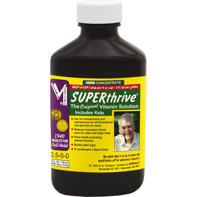 Superthrive The Original Vitamin Solution for Plants Mineral Supplement