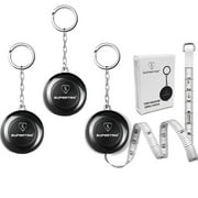 Supertina Measuring Tape for Body Measurement Soft Ruler Tape Measure with Key Ring and Retraction Design 150cm 60 inches