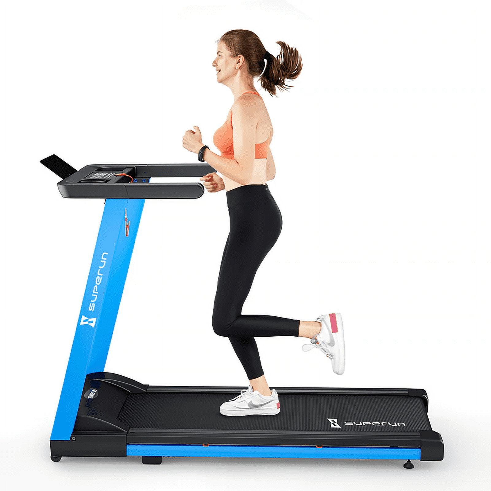 Superun 300 lb Capacity Foldable Treadmill 3.0HP Portable Folding