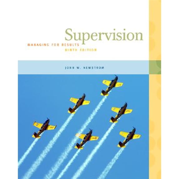 Pre-Owned Supervision : Managing for Results