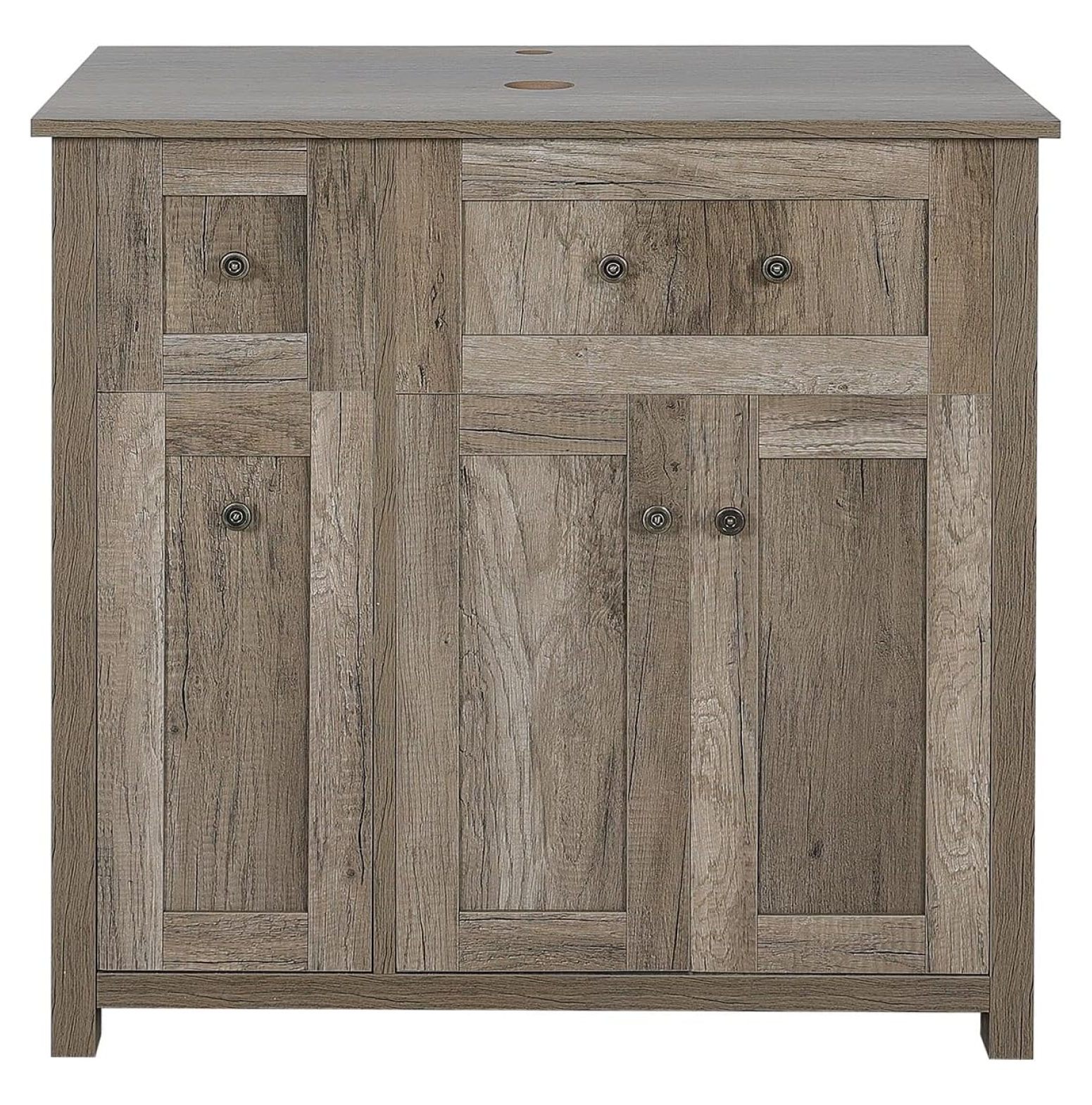 Superwum 30 inches Bathroom Vanity, Modern Wood Fixture Stand Bathroom ...