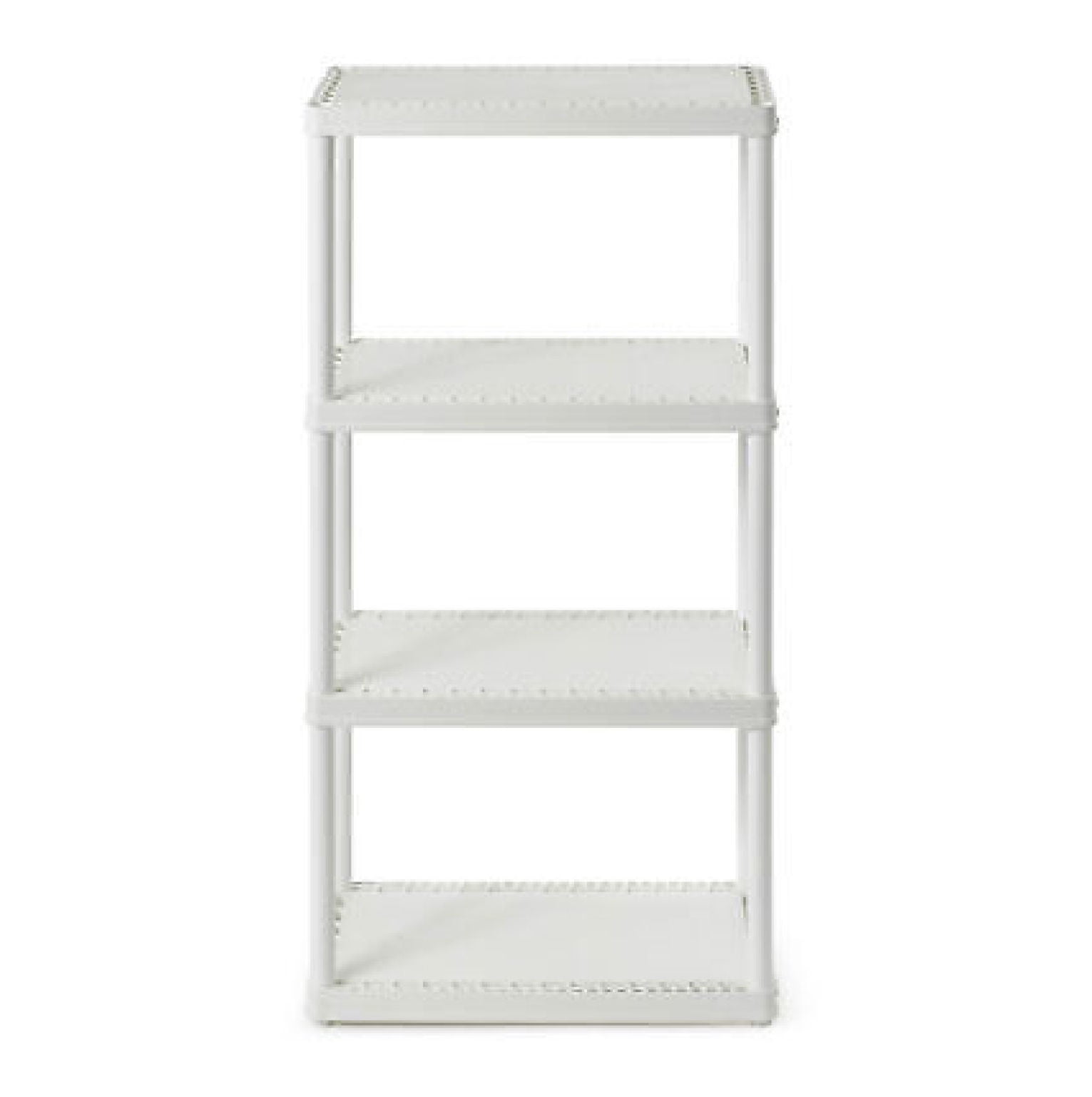 White 4-Shelf Kids Storage Organizer