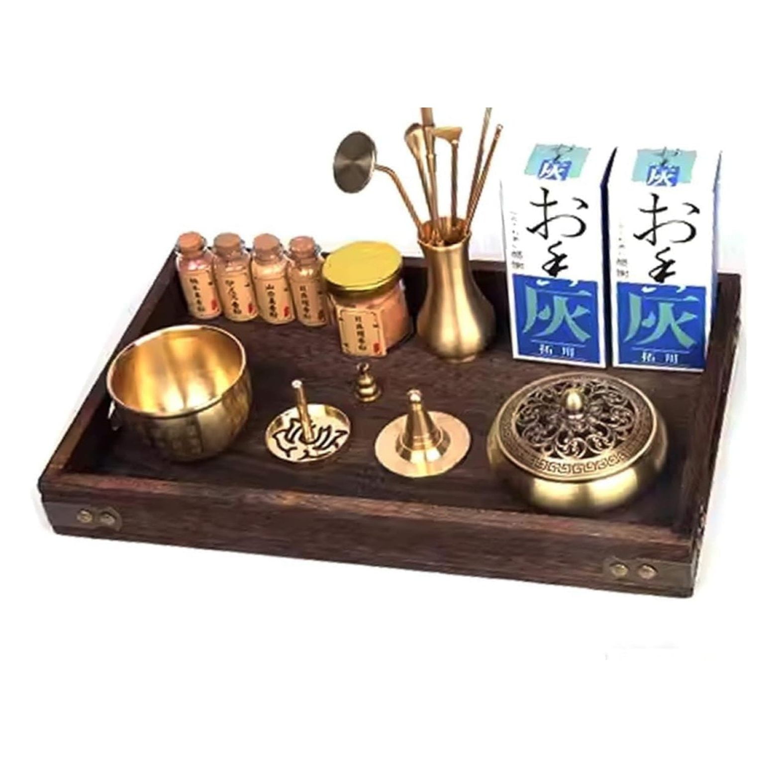 Superwum Agarwood Incense Burner Kit Incense Powder Burner Kit, Incense