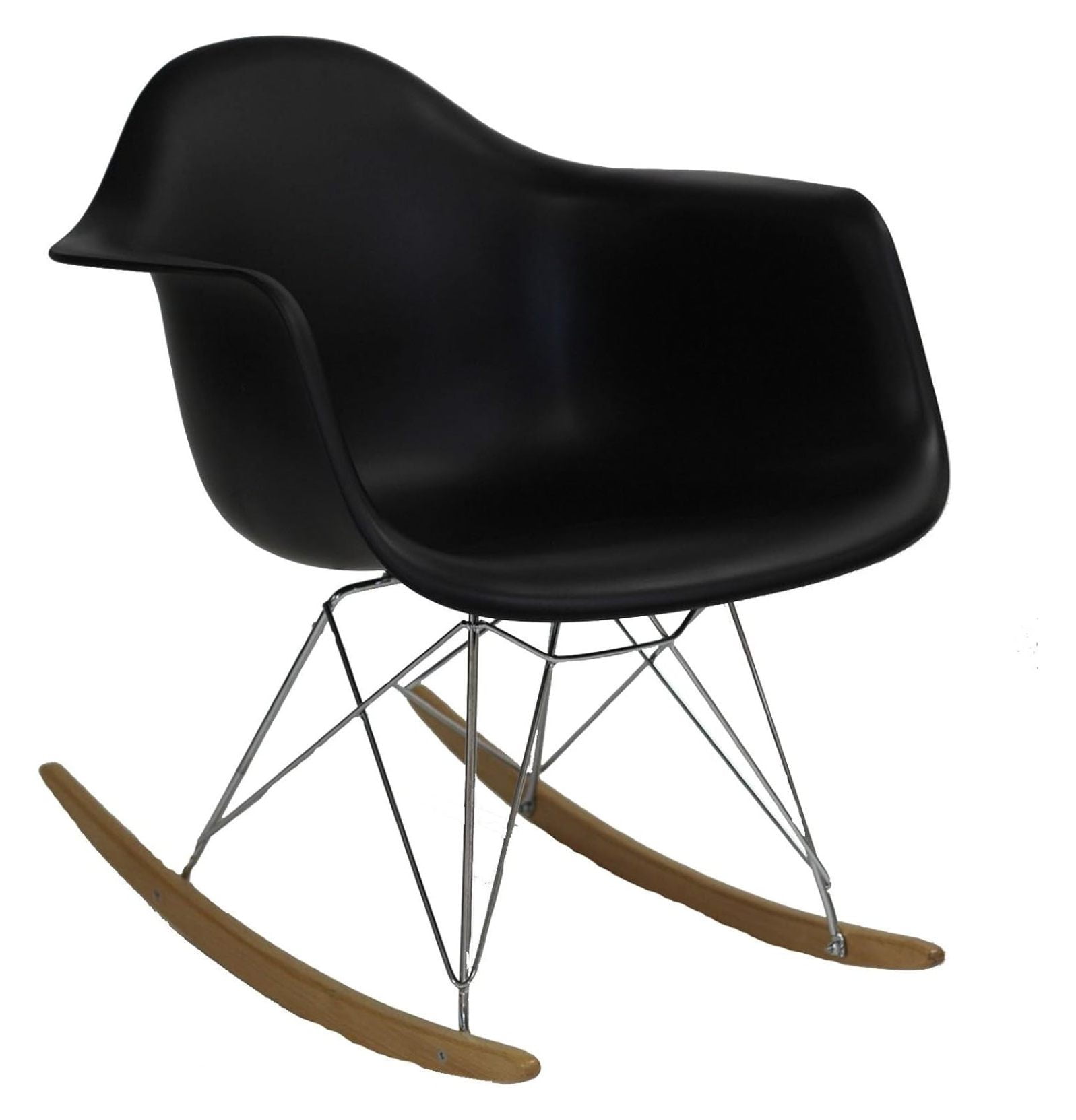 Superwum -Century Modern Molded Plastic Kid's Size Lounge Chair Rocker ...