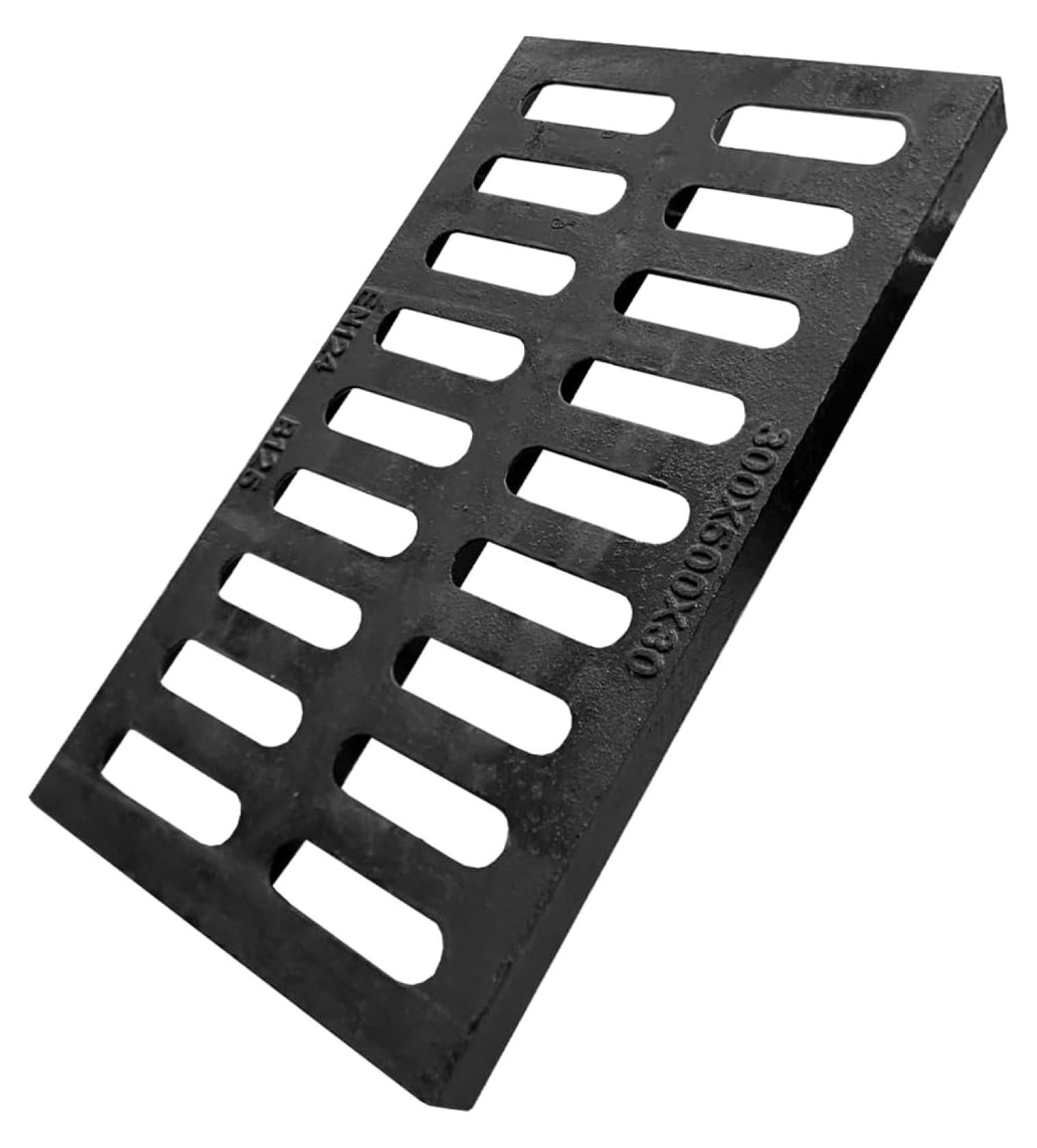 Superwum Ductile Iron Driveway Drain Grate20x12 in. Metal Trench Drain