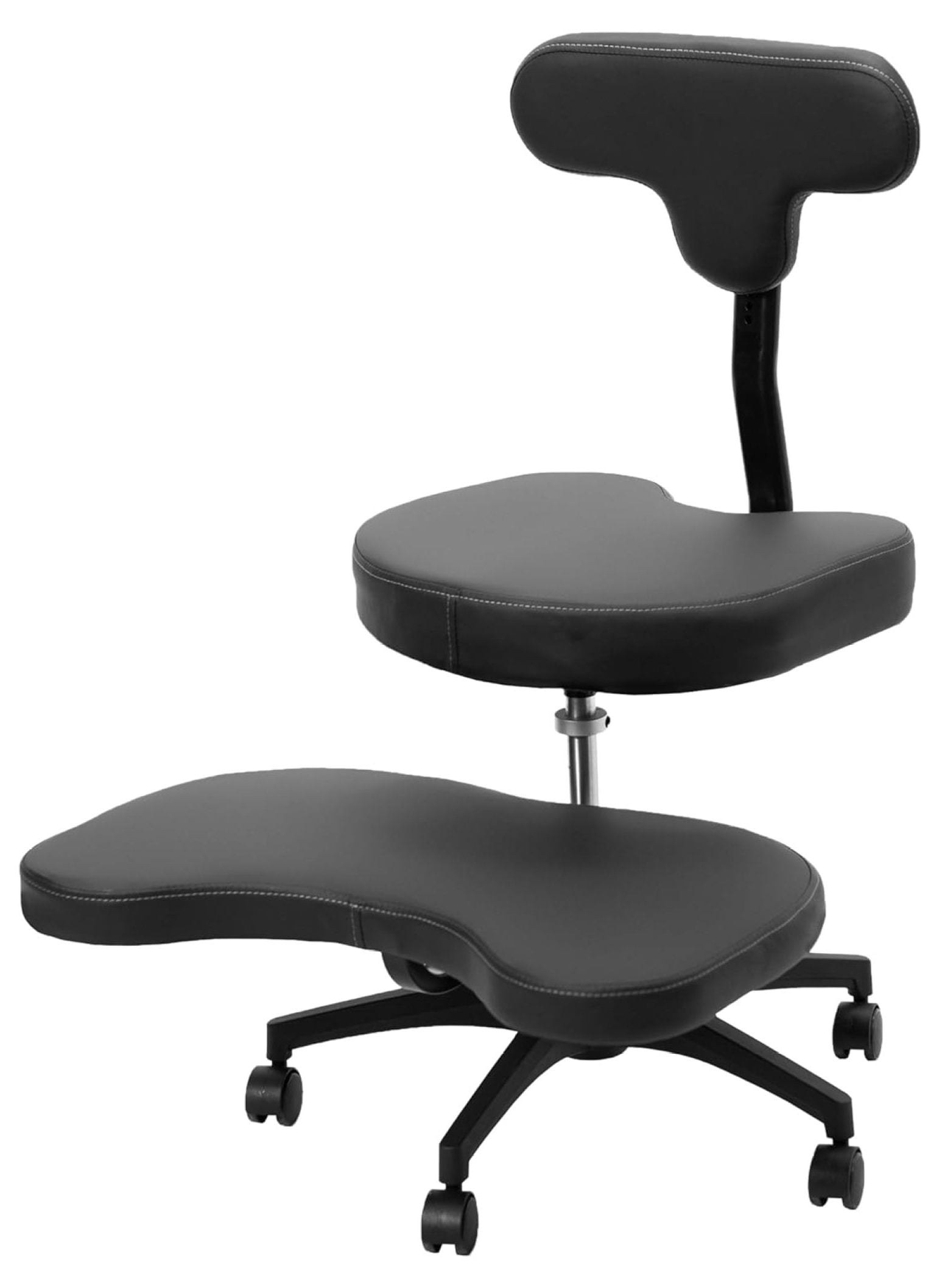 Superwum Ergonomic Cross Legged Chair with Wheels, Home and Office, Versatile Kneeling Chair