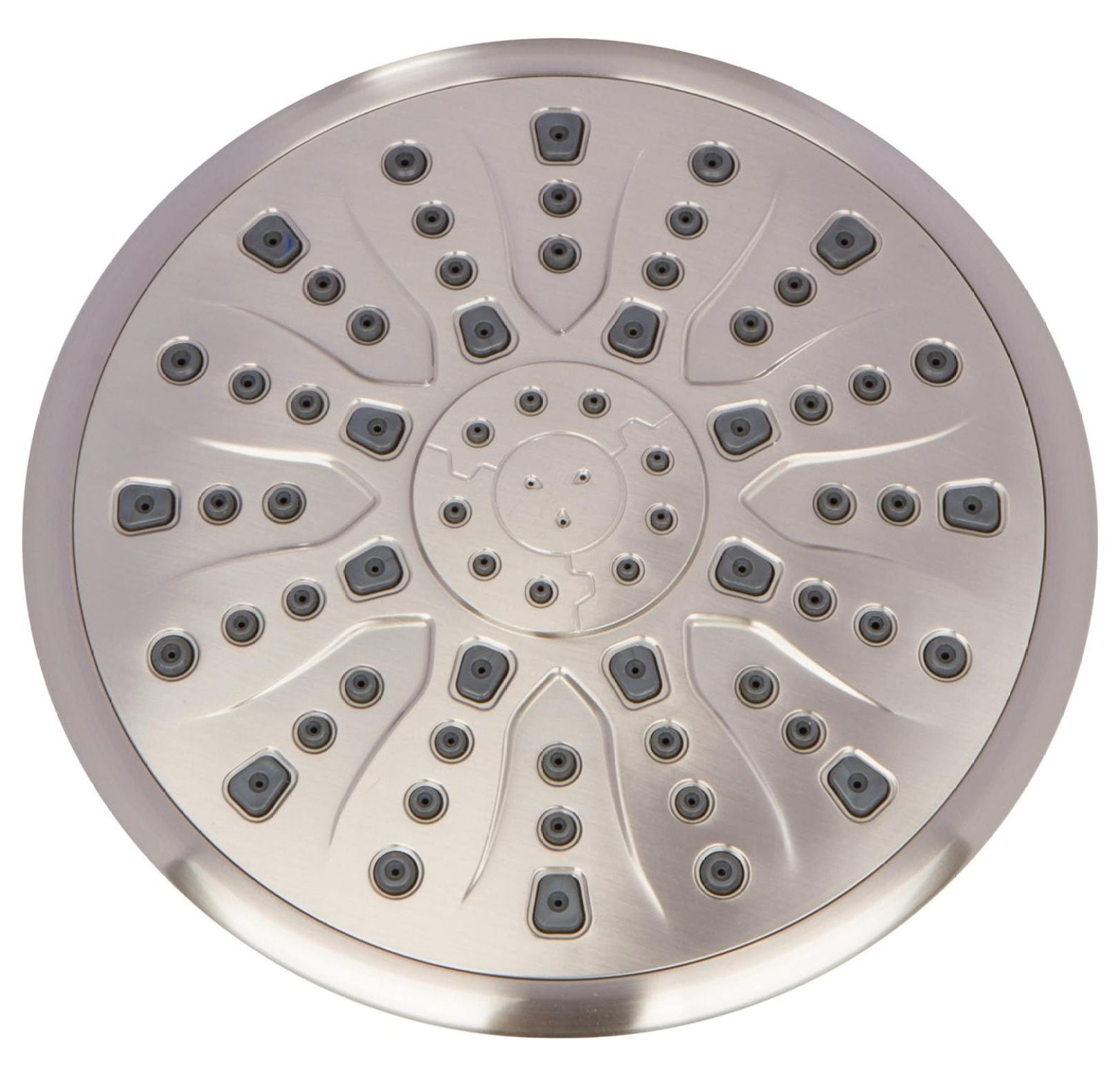 Superwum Rain Shower Head Brushed 9 Inch Large Overhead Rainfall