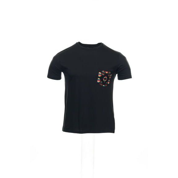 Supima Collection by Majestic Men's T-Shirt Tee Shirt (Small, Black)