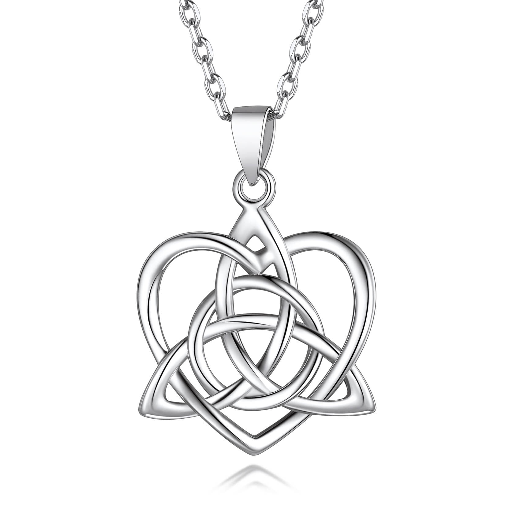 Celtic Eternity Love Knot Necklace Handcrafted Jewelry by Treasure Cast  Pewter | Celtic jewelry, Necklace, Knot necklace