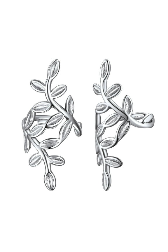 925 Sterling Silver Ear Cuff Non Piercing Helix Cartilage Clip on Wrap Earrings for Women Gifts