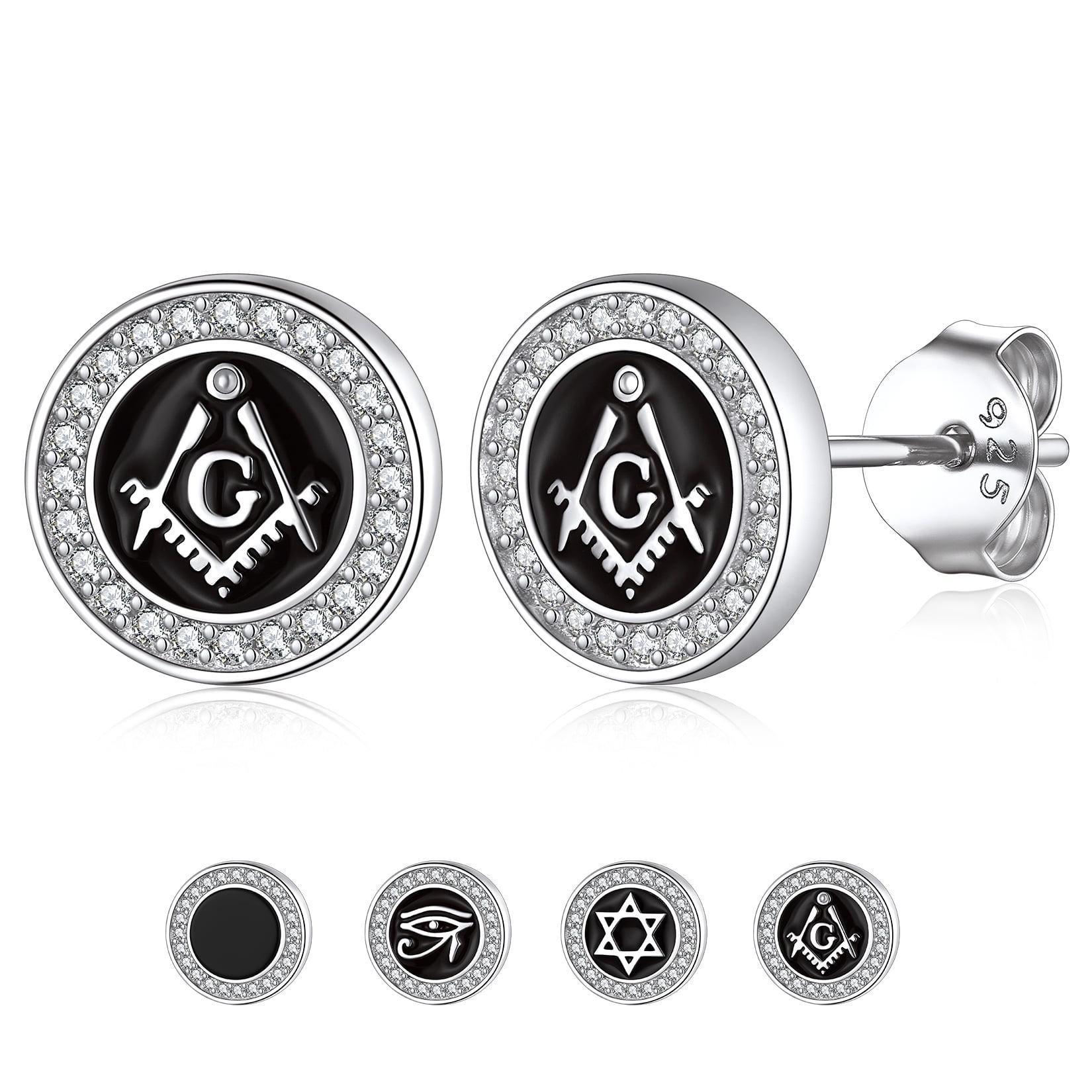 アクセサリー PS: Cross & Star Of David Silver Earring アクセサリー PS: Cross & Star Of David Silver Earring PS