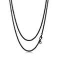 thumbnail image 1 of Suplight Men Chain Necklace Stainless Steel 2mm/3mm/6mm/8mm 18"-28" Box Chain Gift for Men, 1 of 7