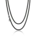 thumbnail image 1 of Suplight Men Chain Necklace Stainless Steel Flat Box Chain Christmas Jewelry Gift for Men Women, 1 of 1
