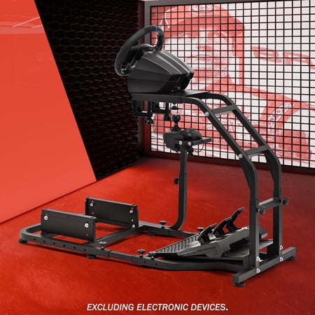 Supllueer Adjustable Racing Simulator Cockpit Wheel Stand Stable Fits For Logitech G920 Thrustmaster Fanatec.Excluding electronic devices
