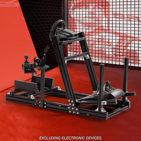 Supllueer 4080 Aluminum Racing Simulator Cockpit Pro Wheel Stand Fit For Logitech GPRO Thrustmaster T300 Fanatec Moza Fanatec. Excluding electronic devices