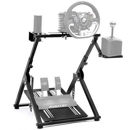 Supllueer Foldable Racing Wheel Stand Simulator Cockpit Stable Fit For Logitech G29 G923 G920 Thrustmaster Fanatec.Excluding electronic devices