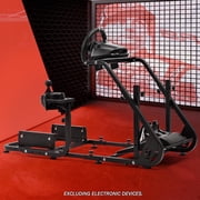 Supllueer Racing Simulator Cockpit Wheel Stand Stable Adjustable Fit For Logitech G29 Fanatec Thrustmaster.Excluding electronic devices