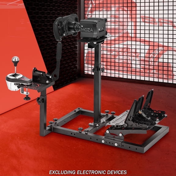 Supllueer Racing Wheel Stand Simulator Cockpit Fits Logitech G29 G920 G923, Thrustmaster T248 T300RS.Excluding electronic devices