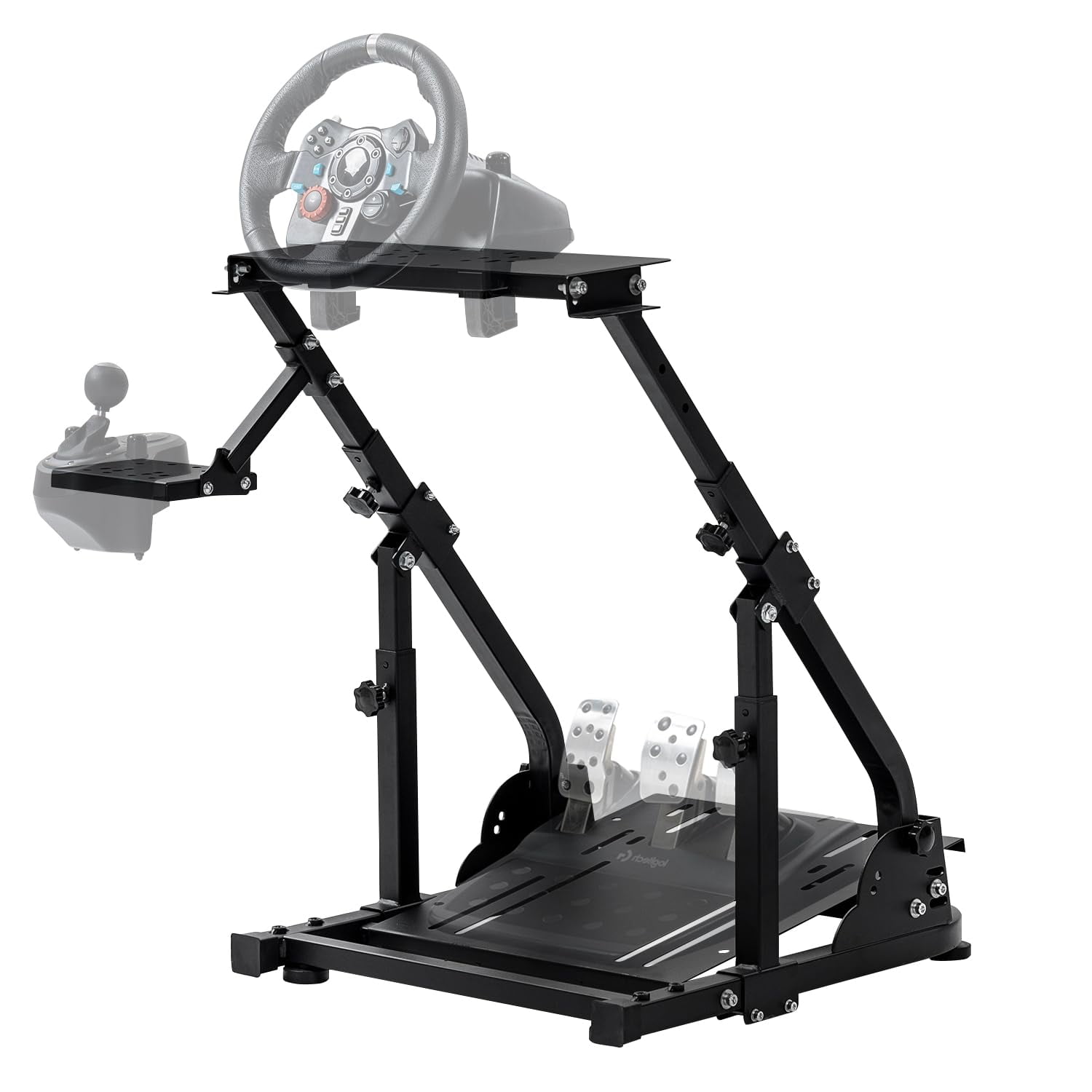 Supllueer Racing Steering Wheel Stand Ultra-stable Fit Logitech ...